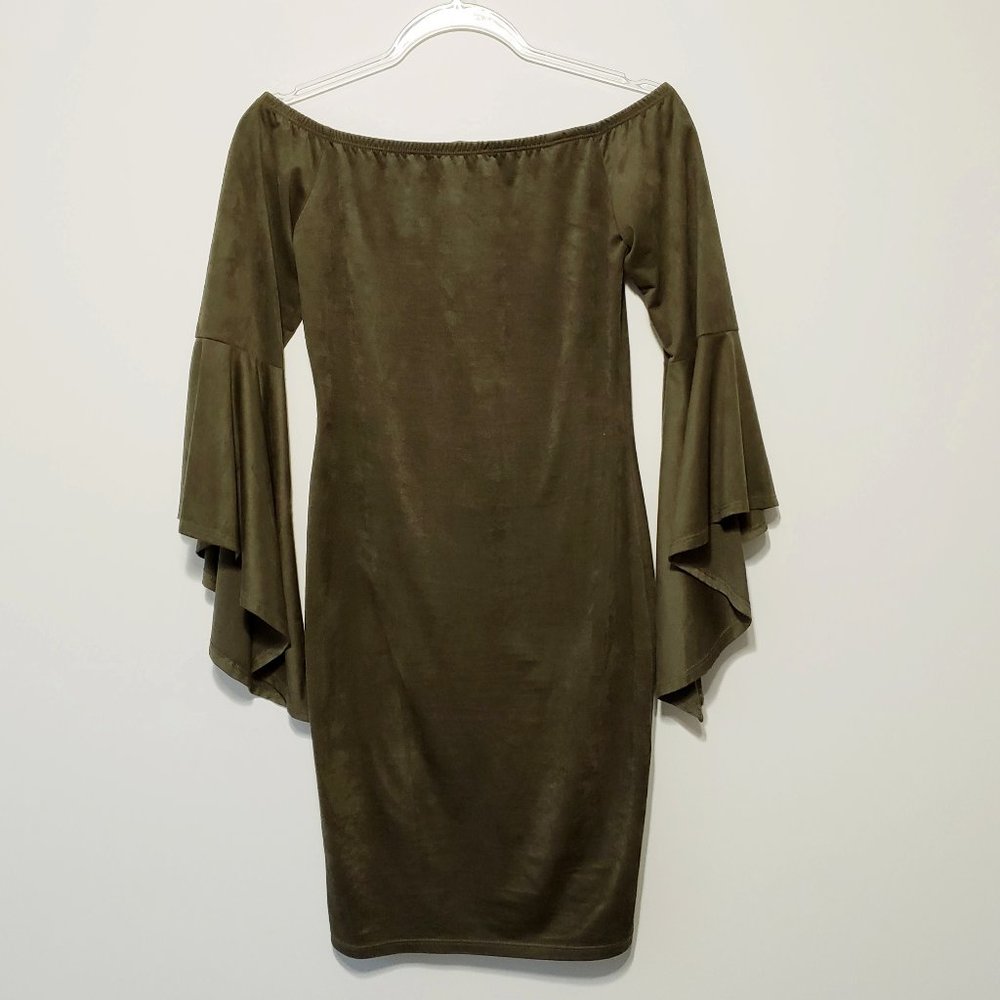 Olive Green Dress